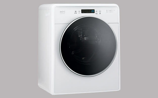 5年保証付3.0kg一人暮らし用ドラム式洗濯機ホワイト DW-D30A